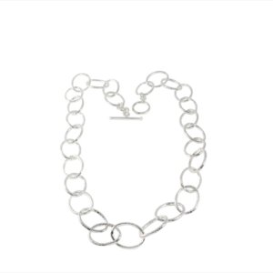 Bella Shimmer Ovals Necklace